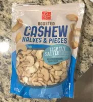 Mängden socker i Roasted Cashew Halves