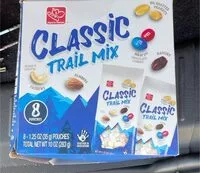 Mängden socker i Classic trail mix