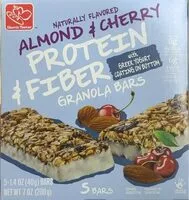 Mängden socker i Almond & Cherry Protein & Fiber Granola Bars