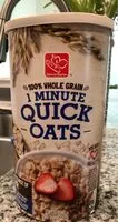 Mängden socker i 1 Mintute Quick Oats