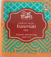 Mängden socker i Indian Style Basmati Rice