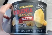 Mängden socker i Monumental virginia peanuts salted
