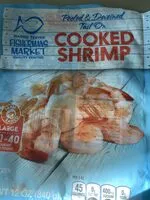 Mängden socker i cooked shrimp