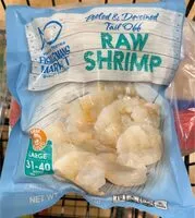 Mängden socker i Raw Shrimp
