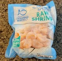 Mängden socker i Peeled & Deveined Tail Off Raw Shrimp