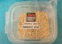 Mängden socker i Roasted & Salted Sunflower Seeds