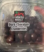 Mängden socker i Dark Chocolate Cranberries