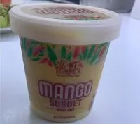 Mängden socker i Mango sorbet