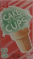 Mängden socker i Cake Ice Cream Cups