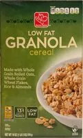 Mängden socker i Low fat granola cereal