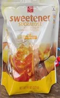 Mängden socker i Sweetener Sucralose