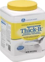 Mängden socker i Original instant food and beverage thickener