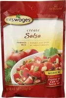 Mängden socker i Medium salsa mix