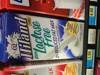 Mängden socker i Hiland Lactose free 2% milk