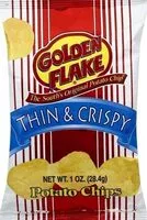 Mängden socker i Flake original thin & crispy potato chips