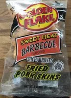 Mängden socker i Sweet Heat Barbecue Flavored Chicharrones - Fried Pork Skins