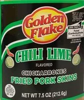 Mängden socker i Chili Lime Fried Pork Skins