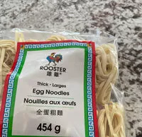 Mängden socker i thick large egg noodles