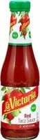 Mängden socker i Red taco sauce mild
