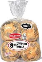 Mängden socker i 8 Sliced Sandwich Rolls