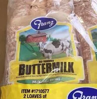 Mängden socker i Buttermilk bread