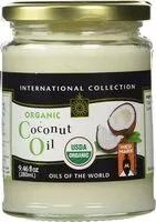 Mängden socker i Organic coconut oil