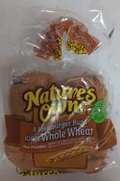 Mängden socker i 8 hamburger buns, 100% whole wheat