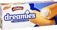 Mängden socker i Dreamies, Creme Filled Cakes