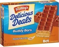 Mängden socker i Buddy Creme Filled Wafers Bars