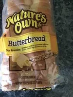 Mängden socker i Butter enriched bread, butter