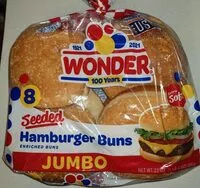 Mängden socker i Hamburger Buns Jumbo