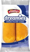 Mängden socker i Dreamies Creme-Filled Cakes