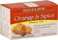 Mängden socker i Orange & Spice Herbal Tea