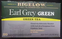 Mängden socker i Earl Grey Green Tea