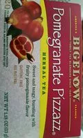 Mängden socker i Bigelow: Pomegranate Pízzazz Herbal Tea