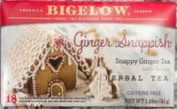 Mängden socker i Ginger Snappish - Snappy Ginger Tea with Lemon