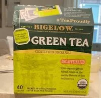 Mängden socker i Decaffeinate Green Tea