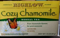 Mängden socker i Cozy Chamomile herbal tea