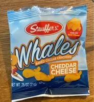 Mängden socker i Whales baked cheese crackers