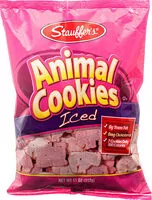 Mängden socker i Iced Animal Cookies