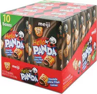 Mängden socker i Hello Panda, Chocolate Creme Filled Cookies