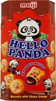 Mängden socker i Hello panda choco cream biscuits