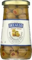 Mängden socker i Stuffed Manzanilla Olives