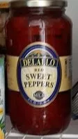 Mängden socker i Red sweet peppers