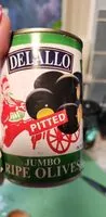 Mängden socker i DeCarlo pitted jumbo black olives