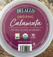 Mängden socker i Organic Calamata