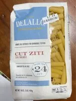 Mängden socker i Cut ziti