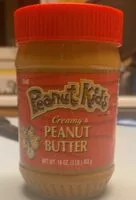 Mängden socker i Creamy Peanut Butter