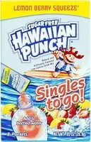 Mängden socker i Singles to go lemon berry squeeze sugar free drink mix count