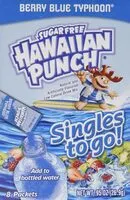 Mängden socker i Singles to go drink mix